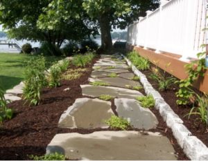 Natural Stone Hardscape Features