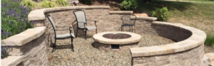 Fire Pit Installation Carroll Landscaping