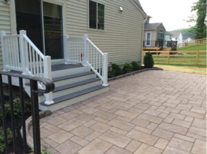 Paver Patio Installation in Eldersburg, MD carroll landscaping