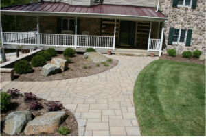 4 Walkway Design Ideas to Increase Curb Appeal carroll landscaping