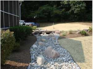 Landscape Drainage in Maryland carroll landscaping