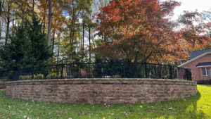 Can You Build a Curved Retaining Wall? carroll landscaping