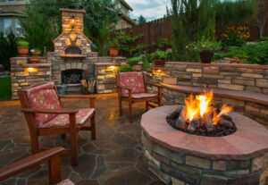 Staying Safe Around Your Fire Pit carroll landscaping