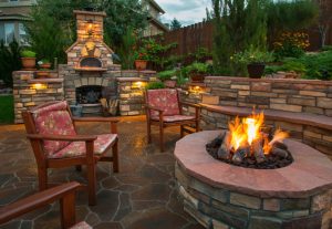 Why You Should Invest in an Outdoor Fireplace carroll landscaping